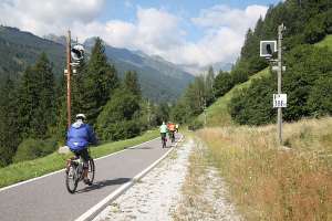 TransAlp ligth: Radwege Italien