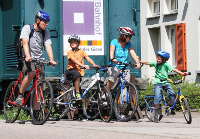 Familien-Radwege