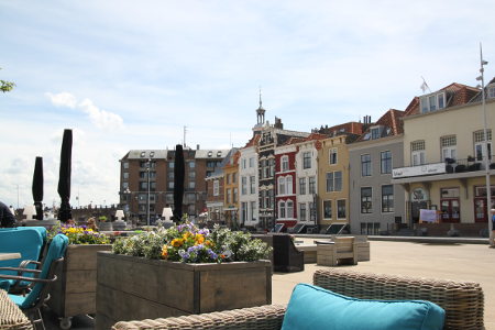 STraßencafé in Vlissingen