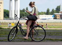 Radwege ehemaliger Flughafen Berlin Tempelhof