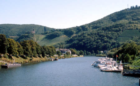 Auf dem Mosel-Radweg