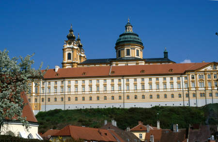 Stift in Melk (Donau-Radweg)