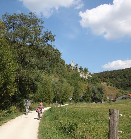 Radweg durch das Lautertal