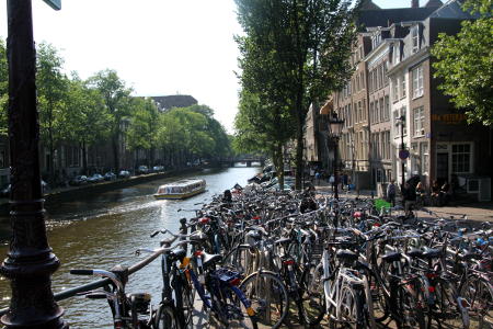 Fahrräder in Amsterdam