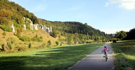 Radweg durch das Lautertal