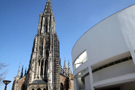 Ulmer Münster mit Stadthaus