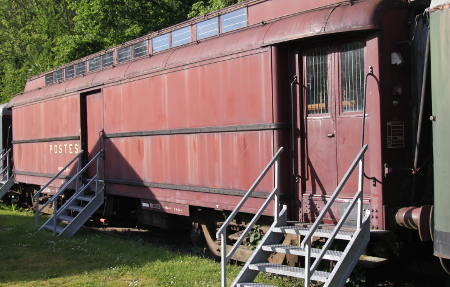 Postwaggon in Hombourg