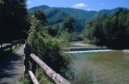 Radweg bei Reichraming