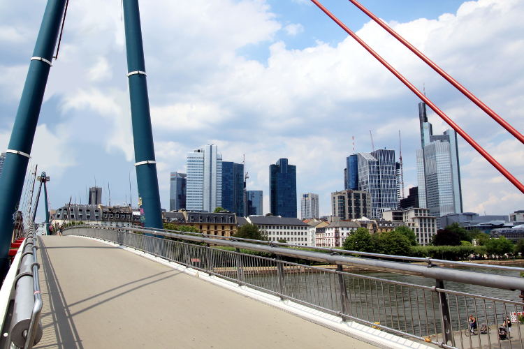 Stadtausfahrt in Frankfurt