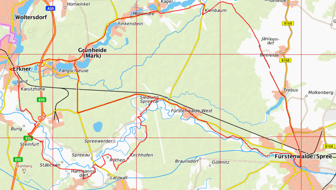 Radtour Berliner Seen und Urstromtal