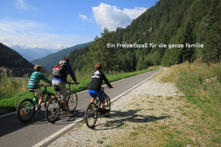 Familie Eisacktal-Radweg