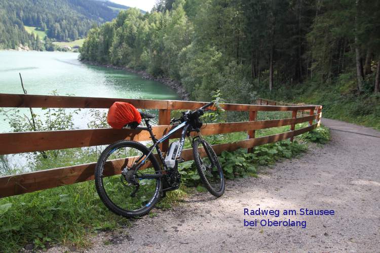 Rienz-Stausee (Radweg)